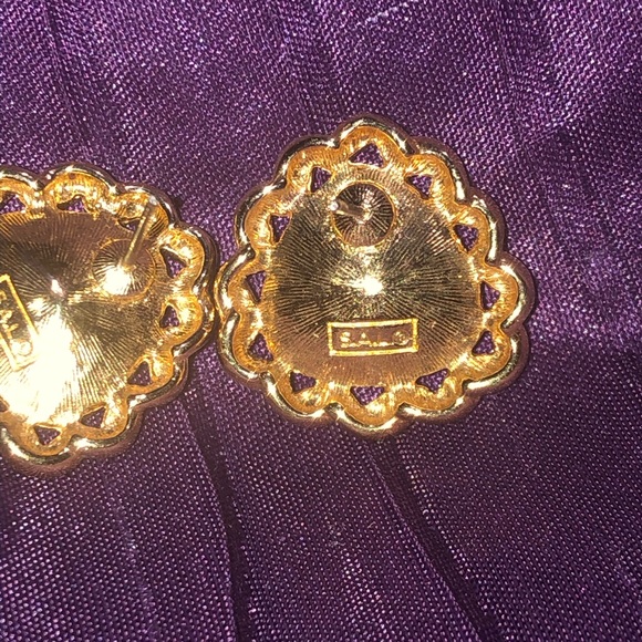 S.A.L vintage earrings - Picture 5 of 8